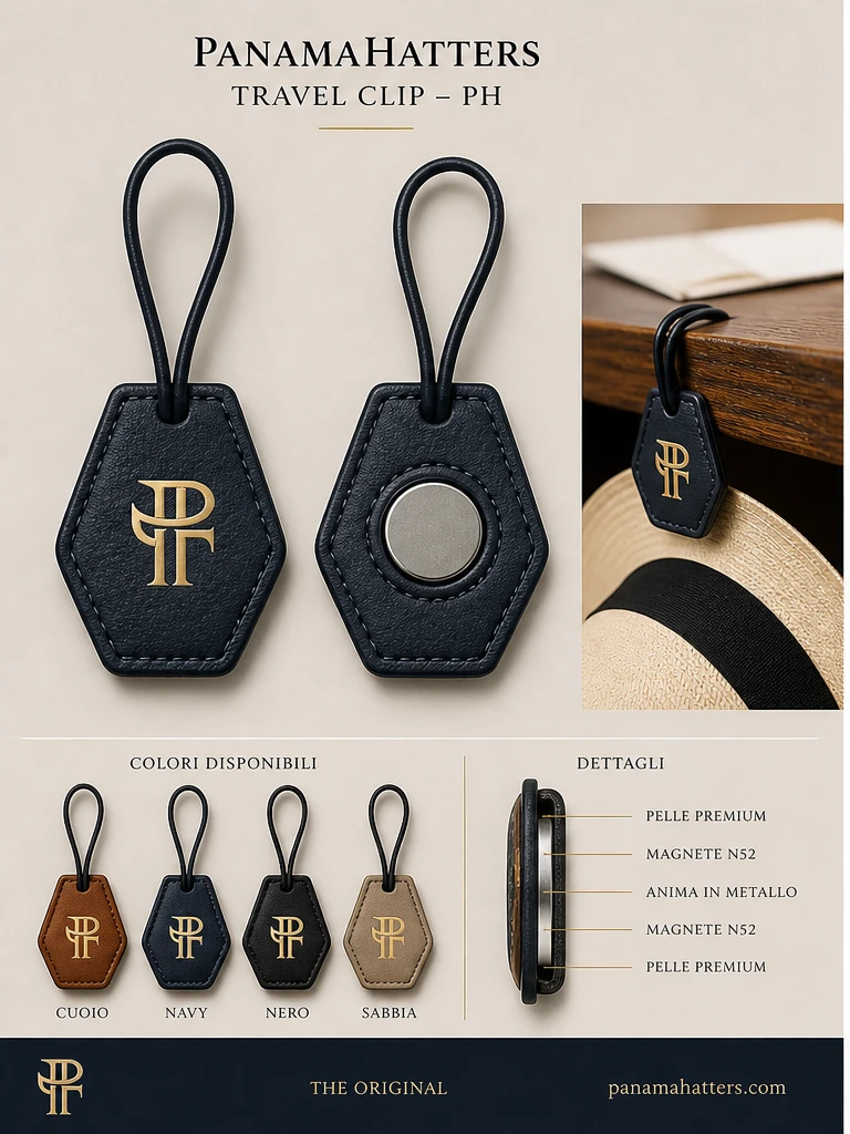 PanamaHatters Travel Clip PH