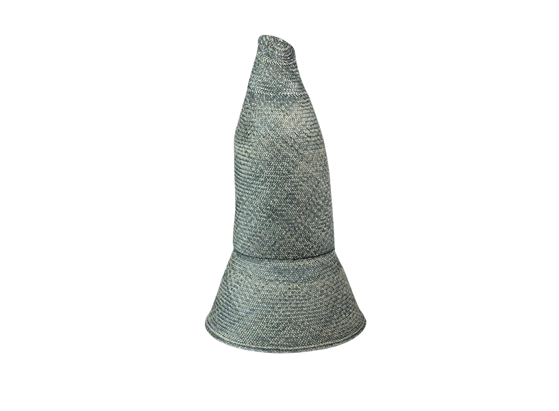 Cappello Fedora in Tessuto Grigio Chiaro con Dettagli Eleganti - 2