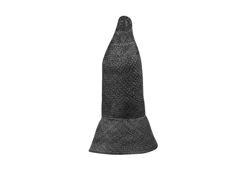 Cappello Fedora in Tessuto Grigio Scuro - 2